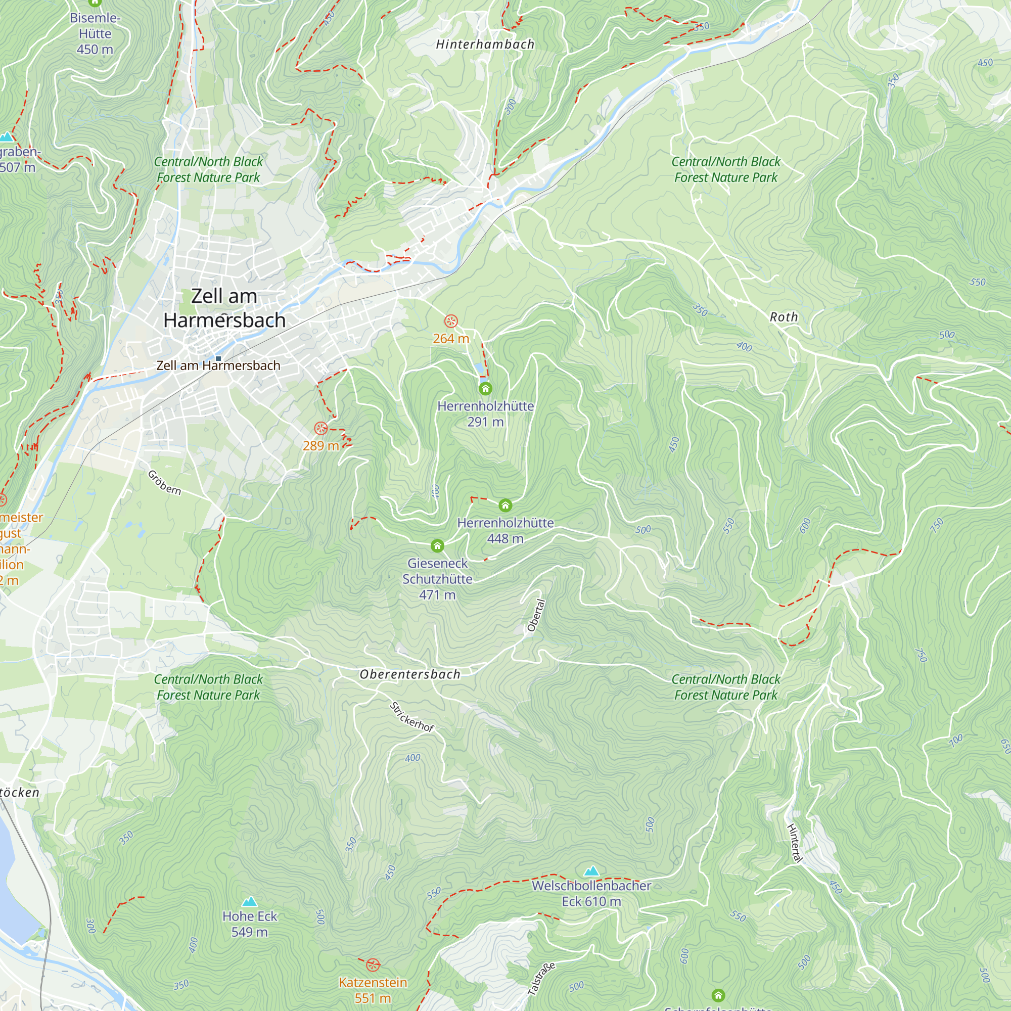 Herrenholzhütte map