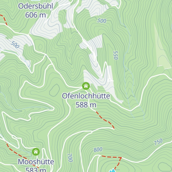 Map of Ofenlochhütte
