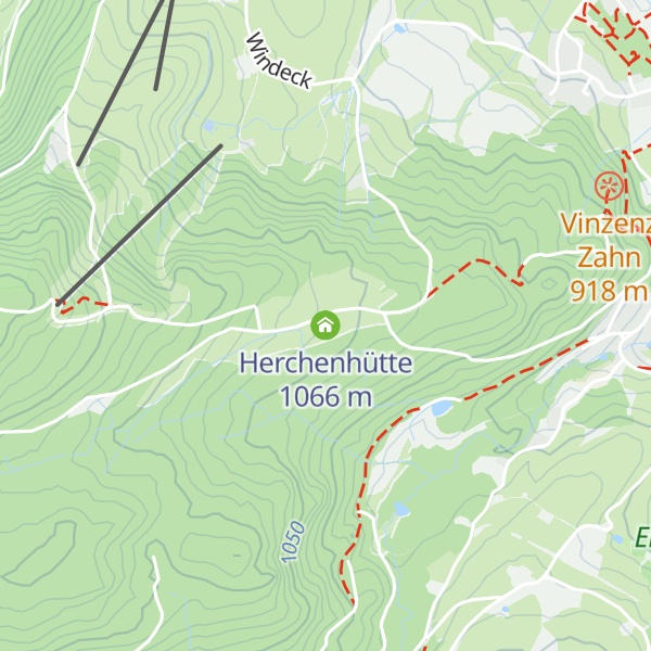 Map of Herchenhütte