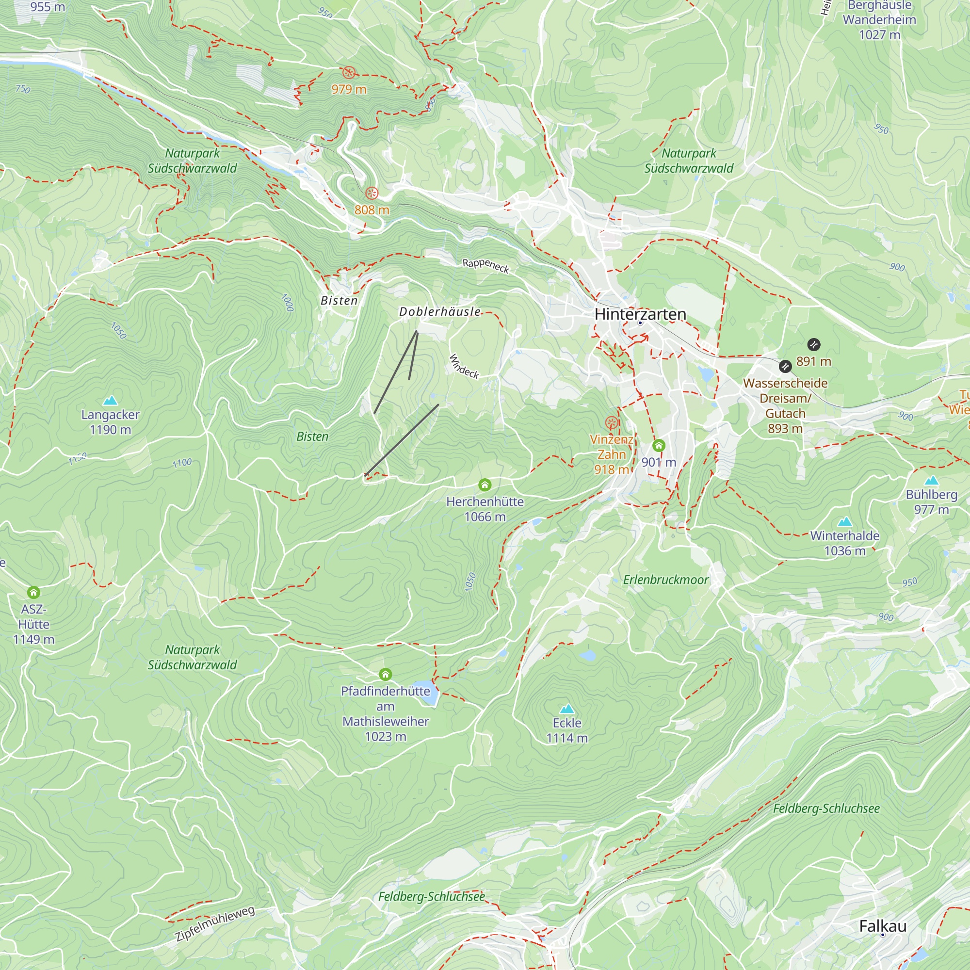 Herchenhütte map
