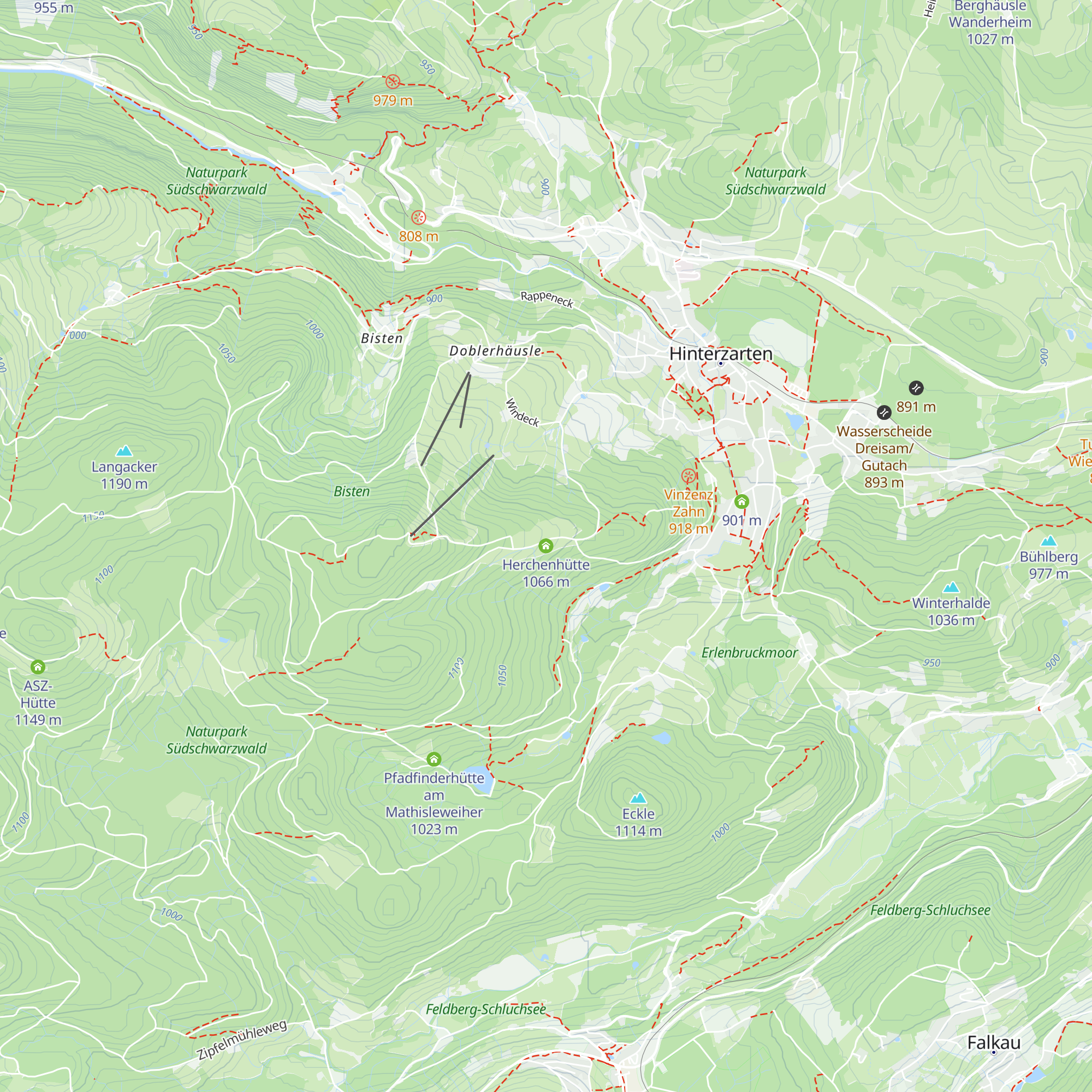 Herchenhütte map