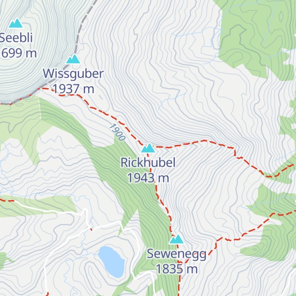 Map of Rickhubel