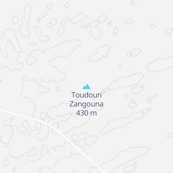Map of Toudoun Zangouna