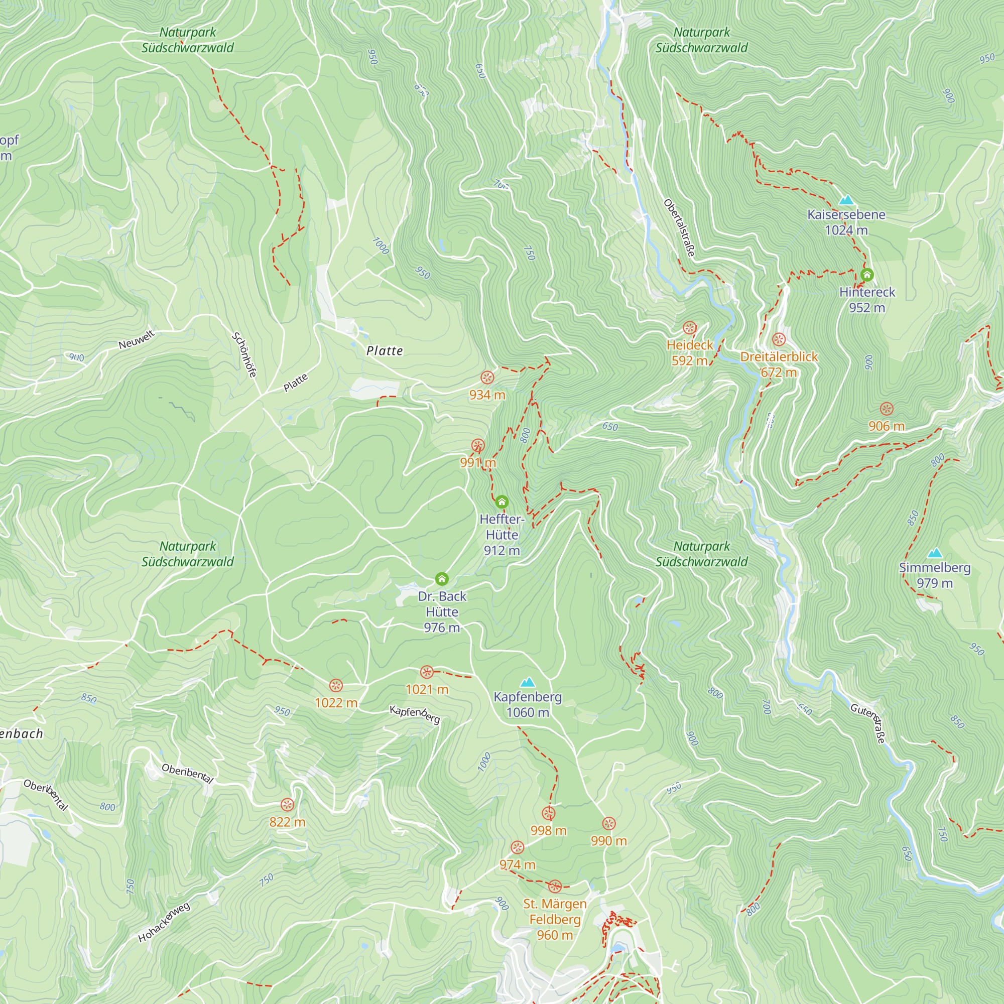Heffter-Hütte map