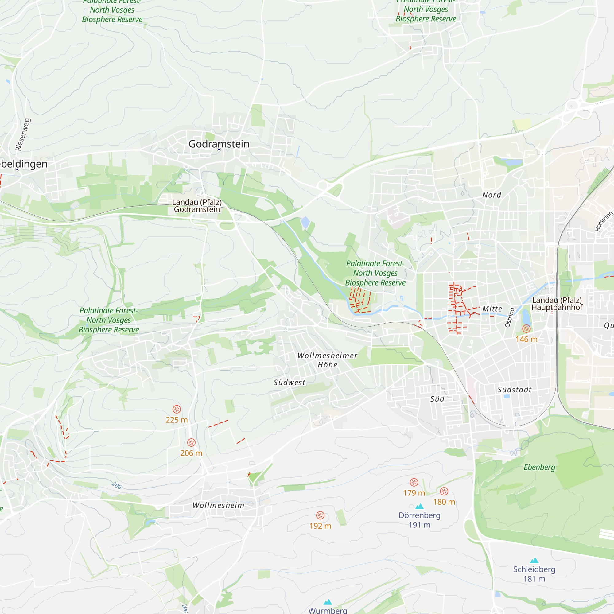 Südliche Weinstraße e.V. map