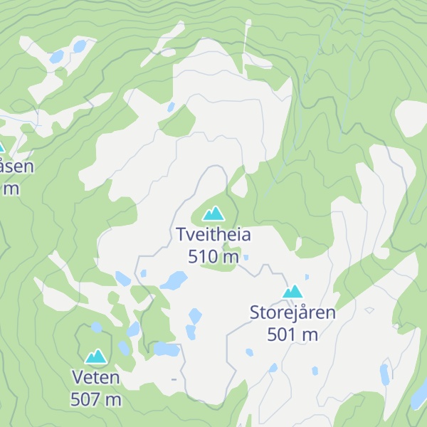 Map of Tveitheia