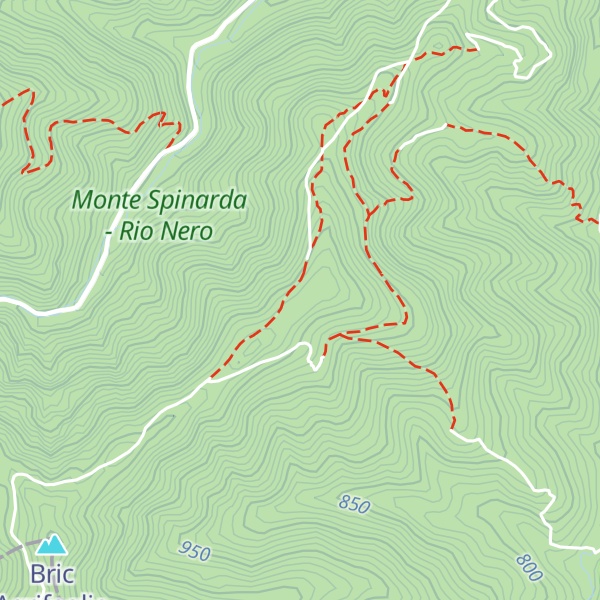 Map of Bric Lionda