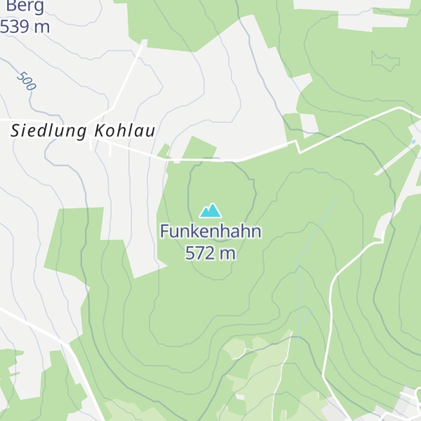 Map of Funkenhahn