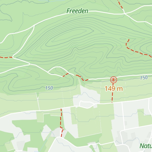 Map of Freedenhütte