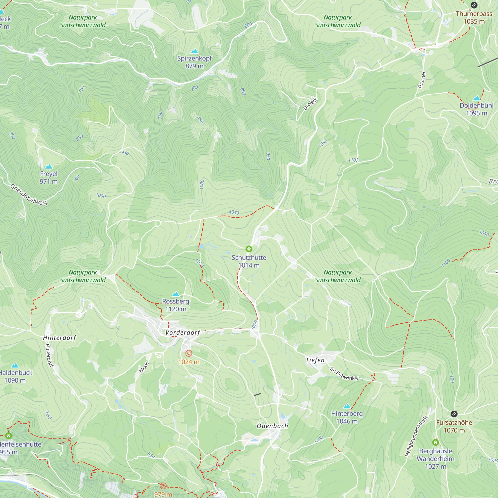 Schutzhütte map