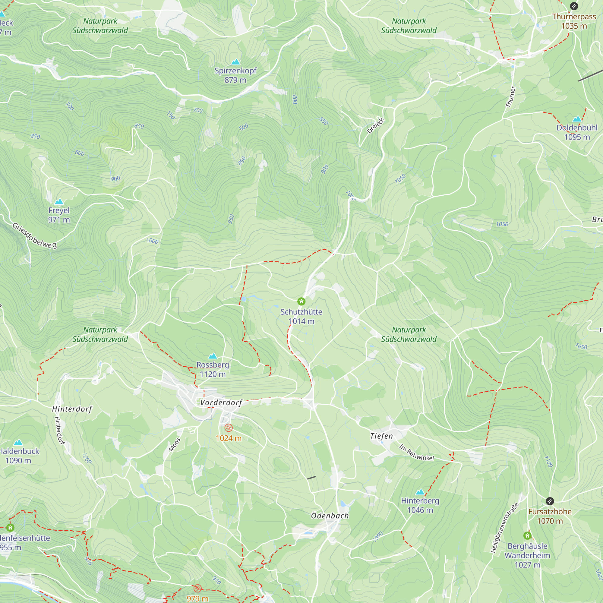 Schutzhütte map