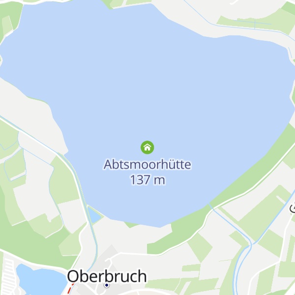 Map of Abtsmoorhütte