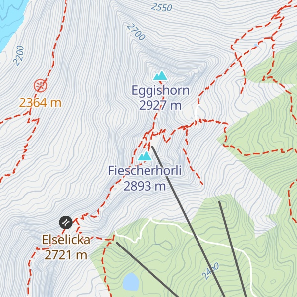 Map of Cube Aletsch