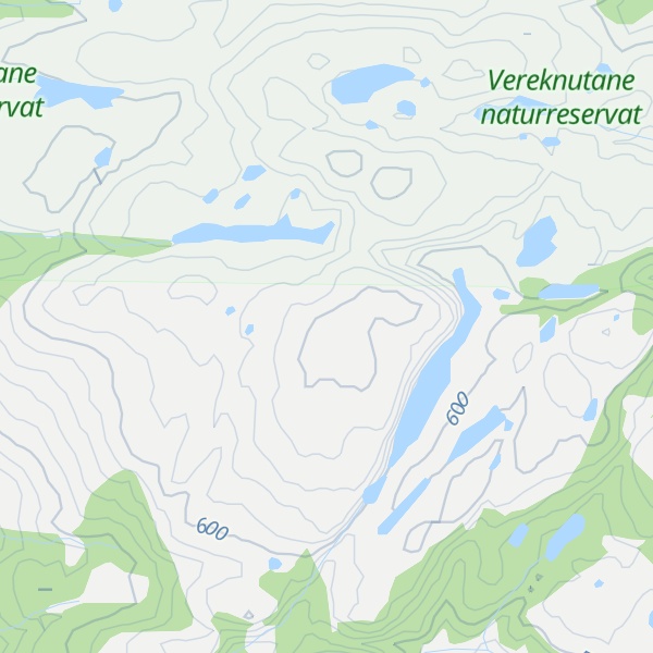Map of Befjell