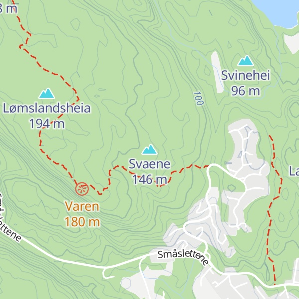 Map of Svaene