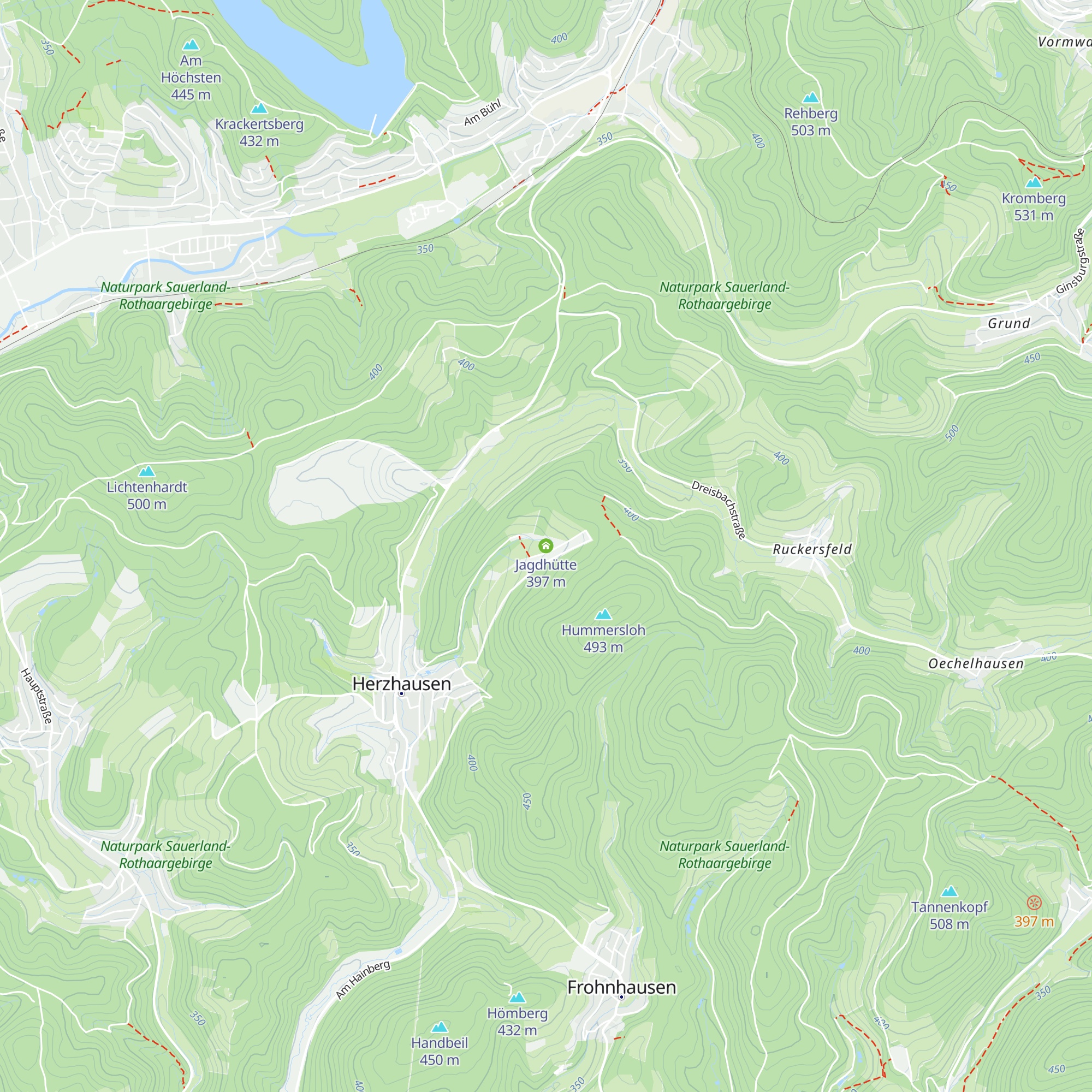 Jagdhütte map