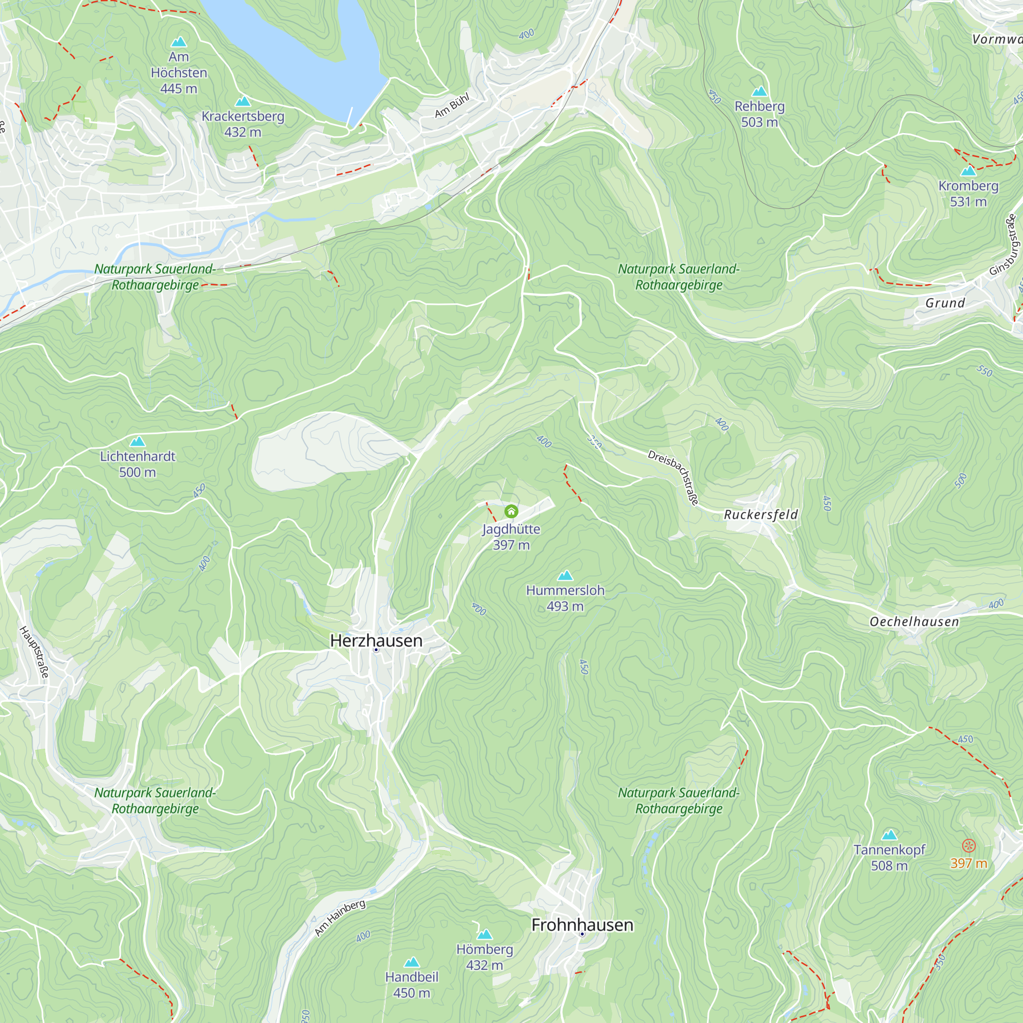 Jagdhütte map