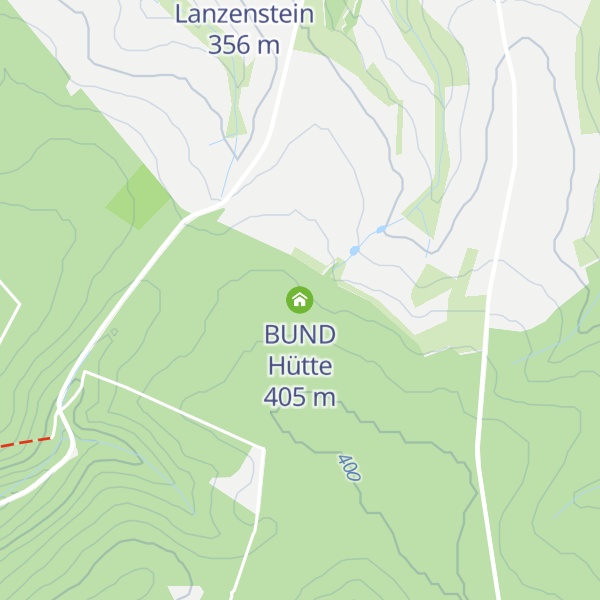 Map of BUND Hütte