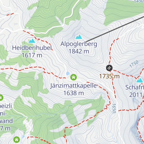 Map of Jänzimatt