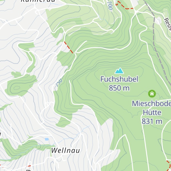 Map of Bammerthütte