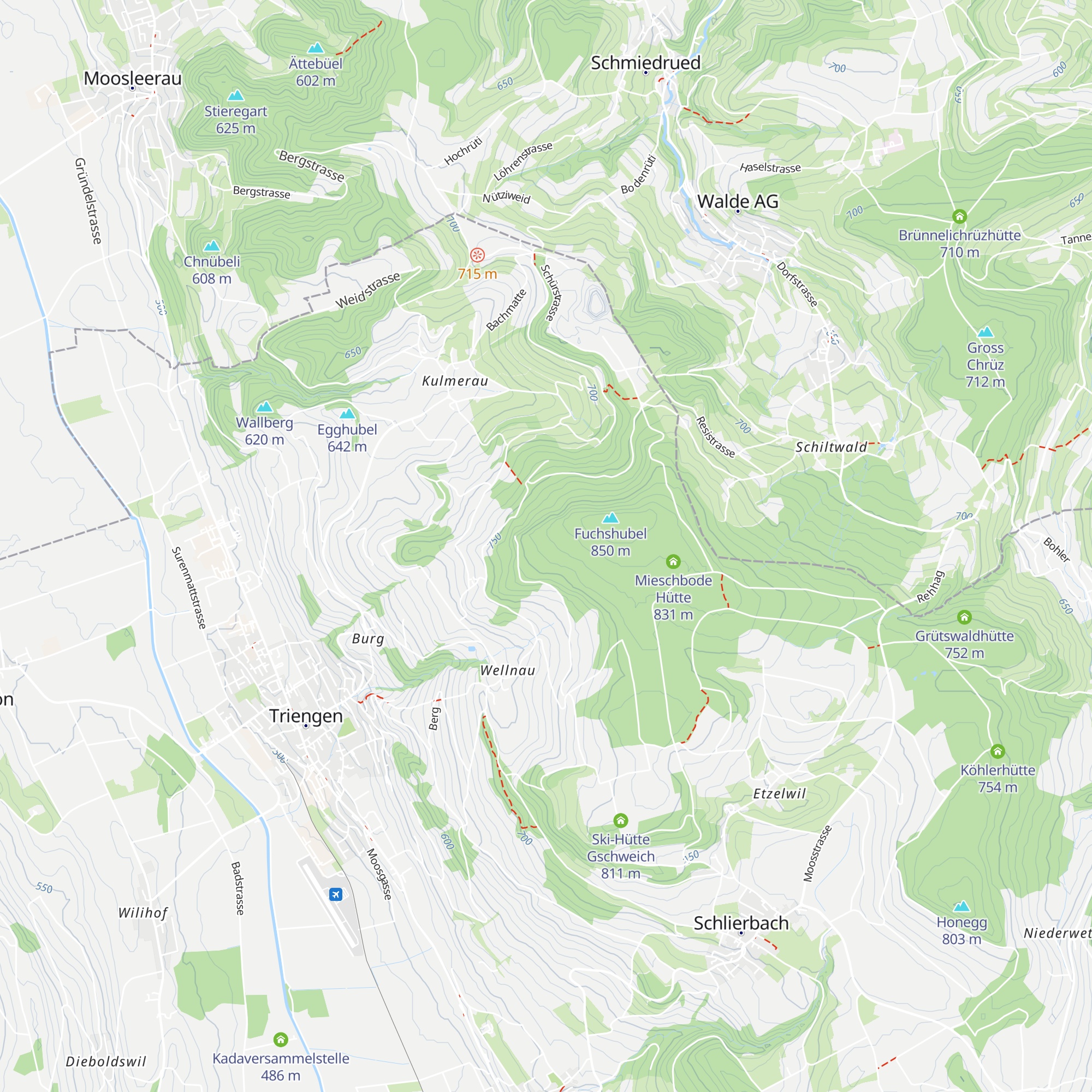 Bammerthütte map