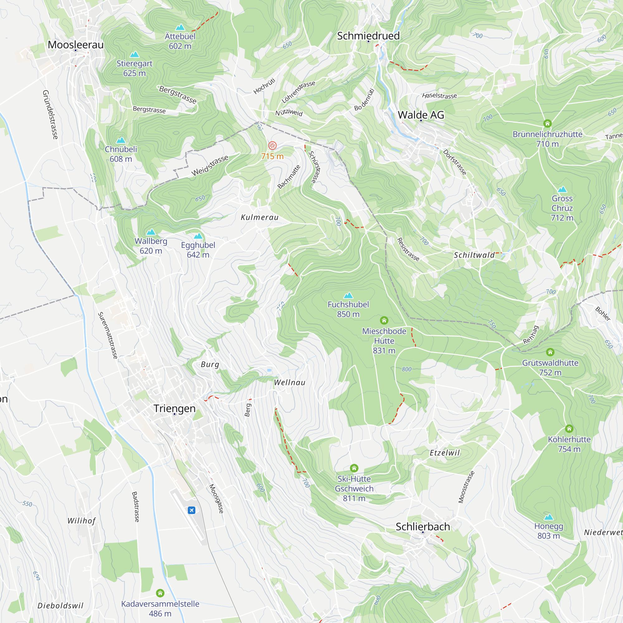 Bammerthütte map