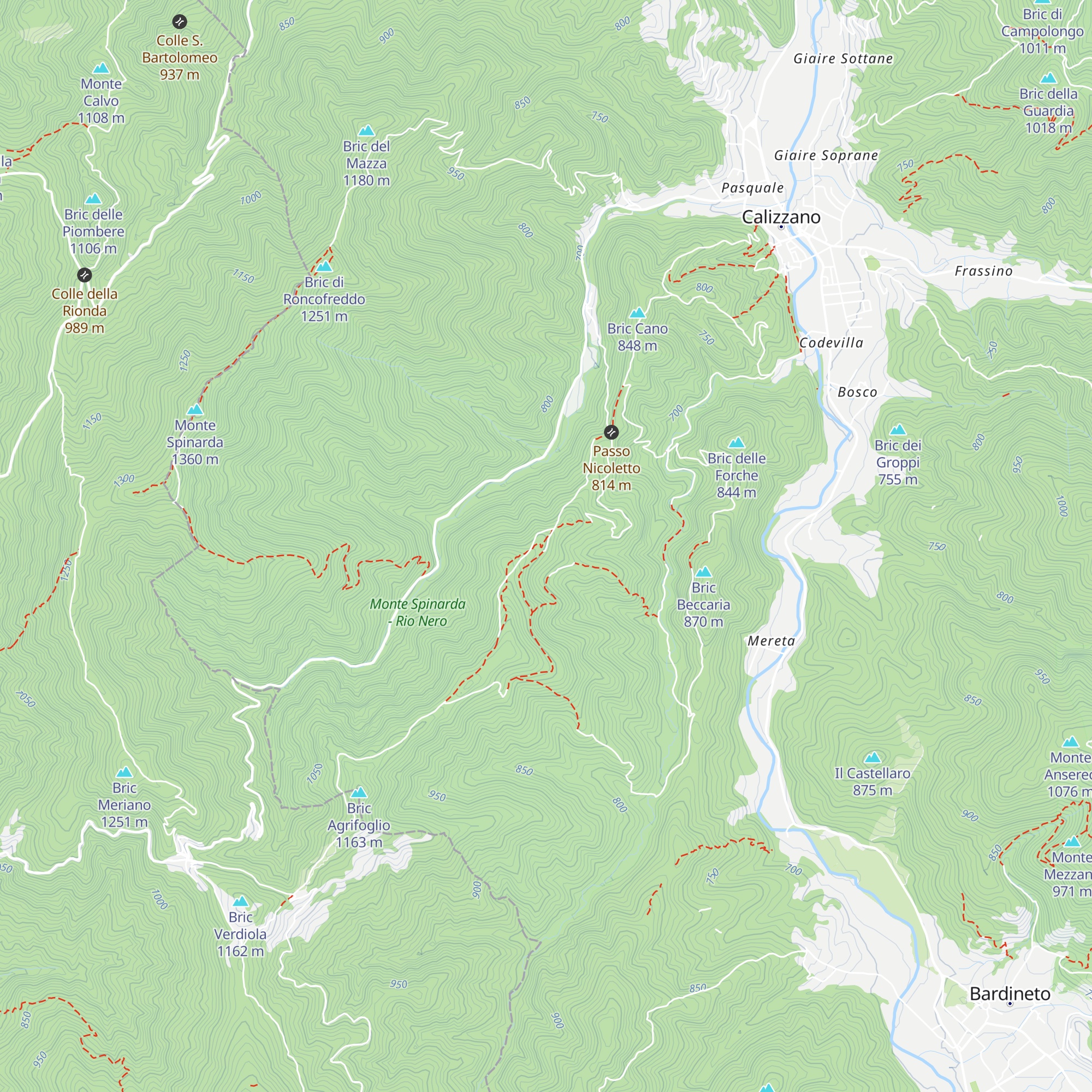 Casa Leschini map