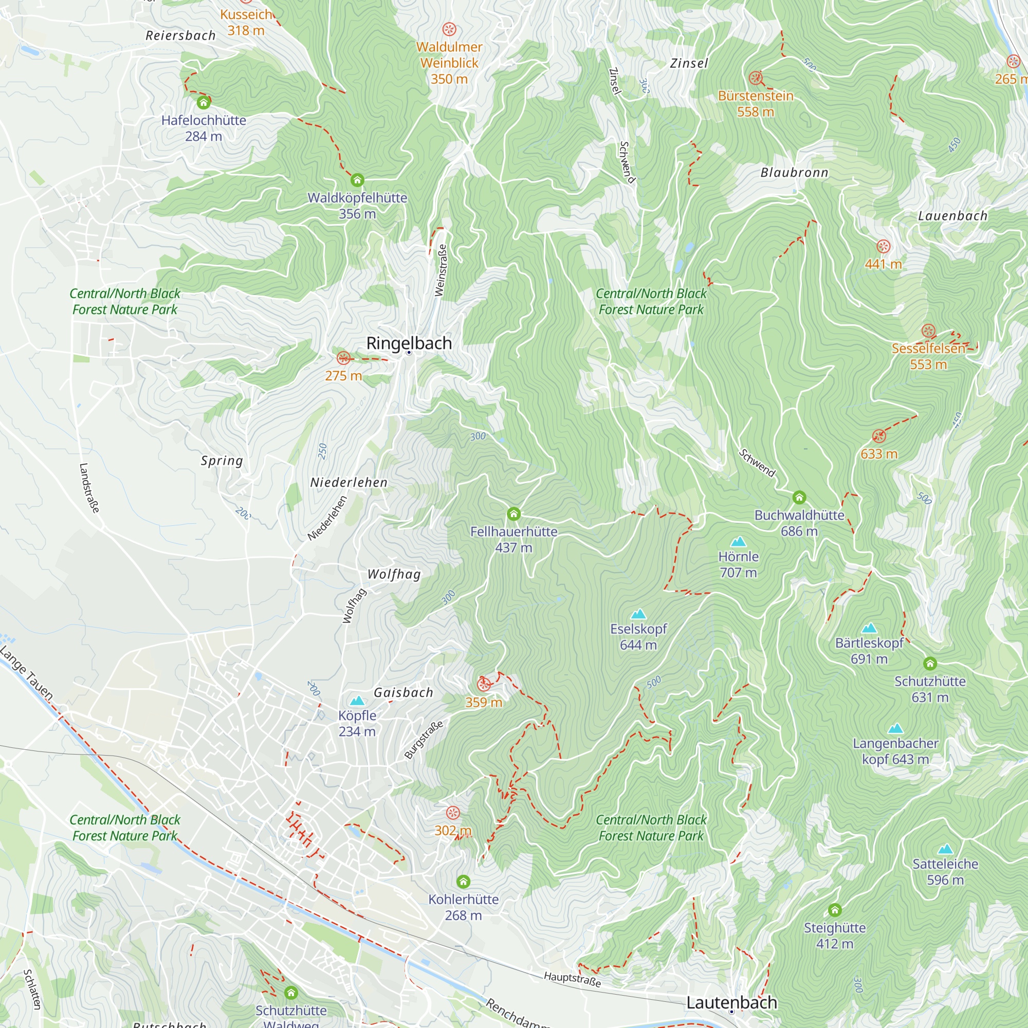 Fellhauerhütte map