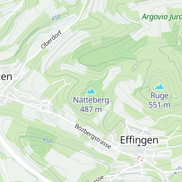 Map of Nätteberg