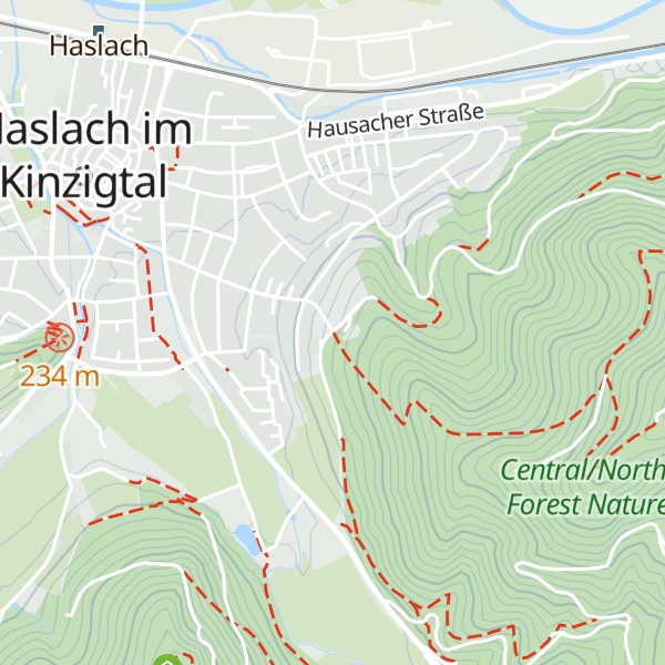 Map of Rotkreuz-Hütte