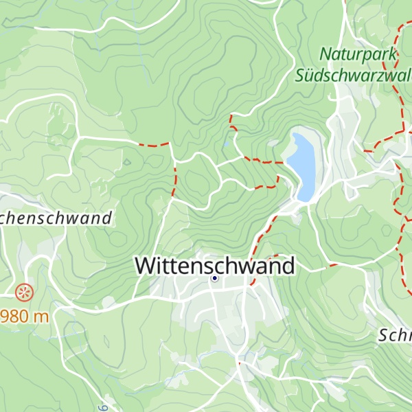 Map of Kreuzfelsenhütte