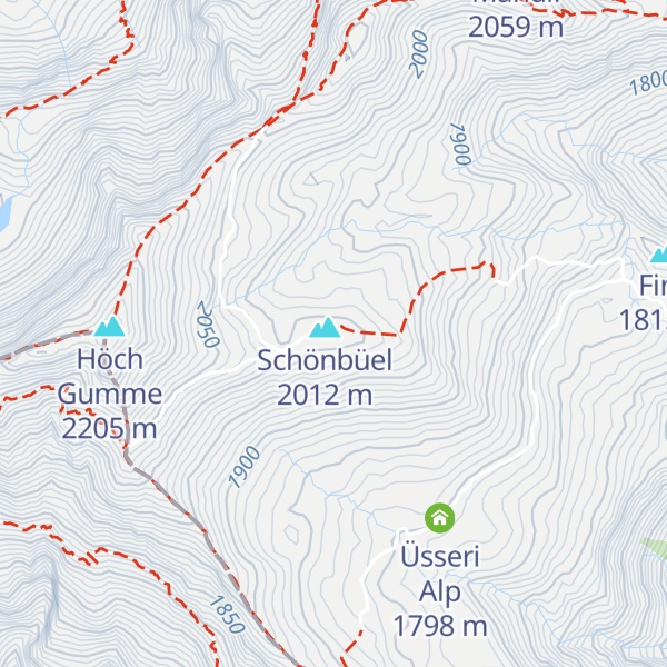 Map of Bärghuis Schönbüel