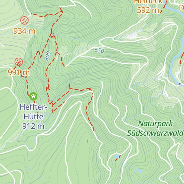 Map of Bannwaldhütte