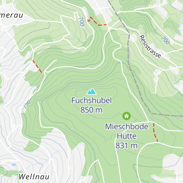 Map of Fuchshubel