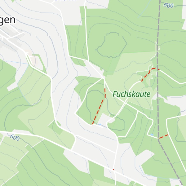 Map of Fuchskaute
