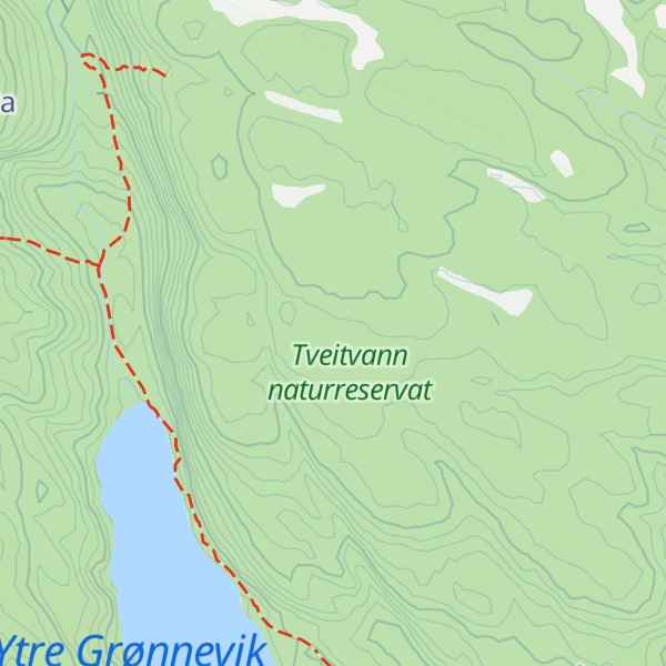 Map of Bordalsflyene