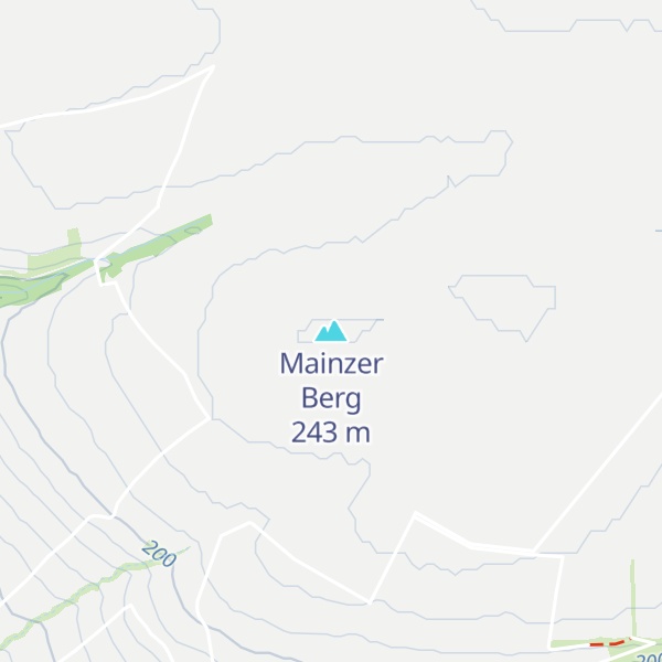 Map of Mainzer Berg