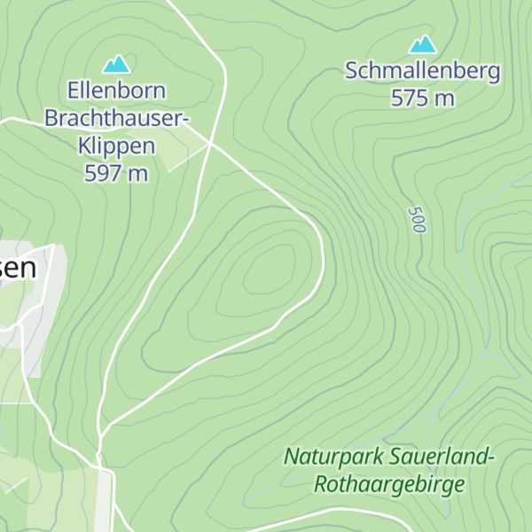 Map of Auf dem Höchsten