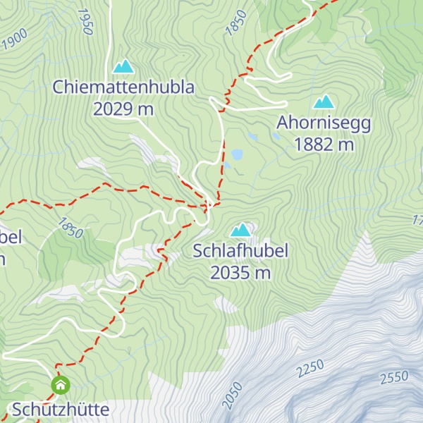 Map of Berghotel Grosse Scheidegg