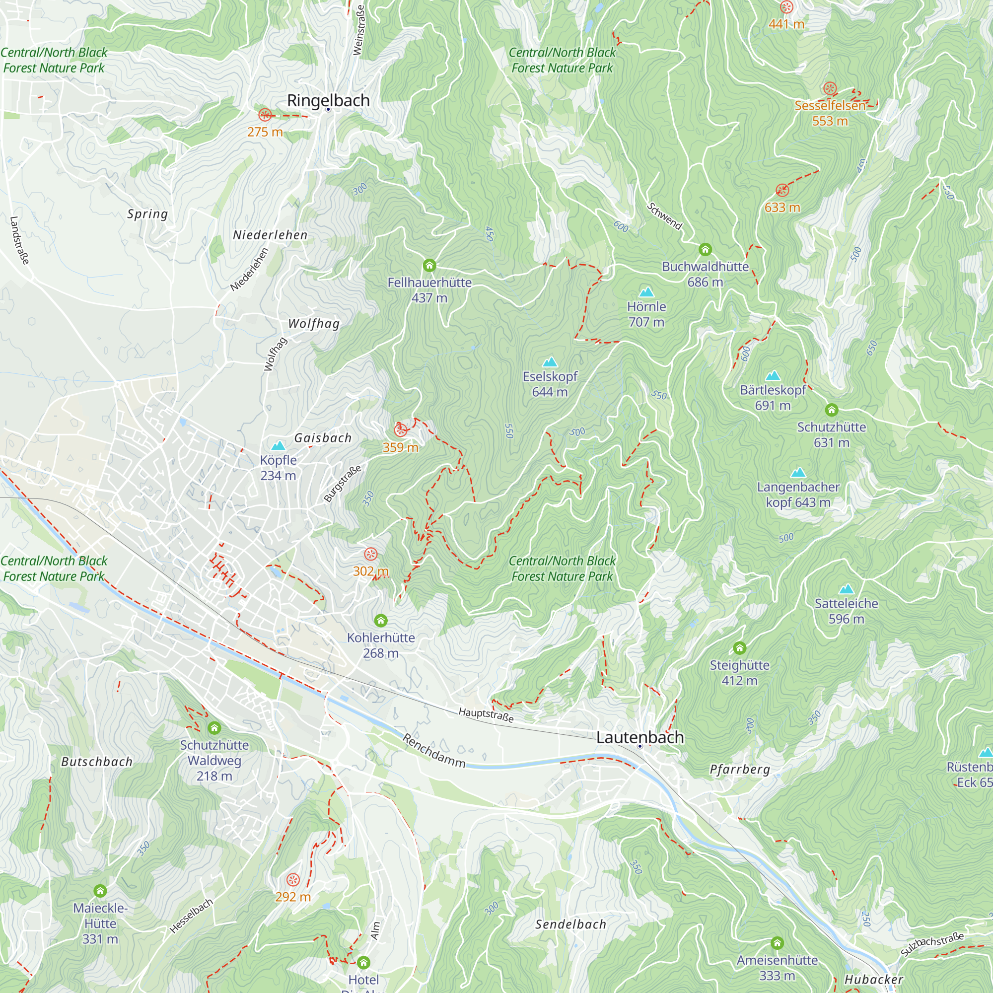 Münsterplatzhütte map