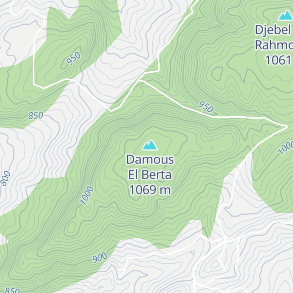 Map of Djebel Ouled Soltane
