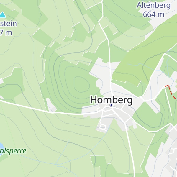 Map of Homberg