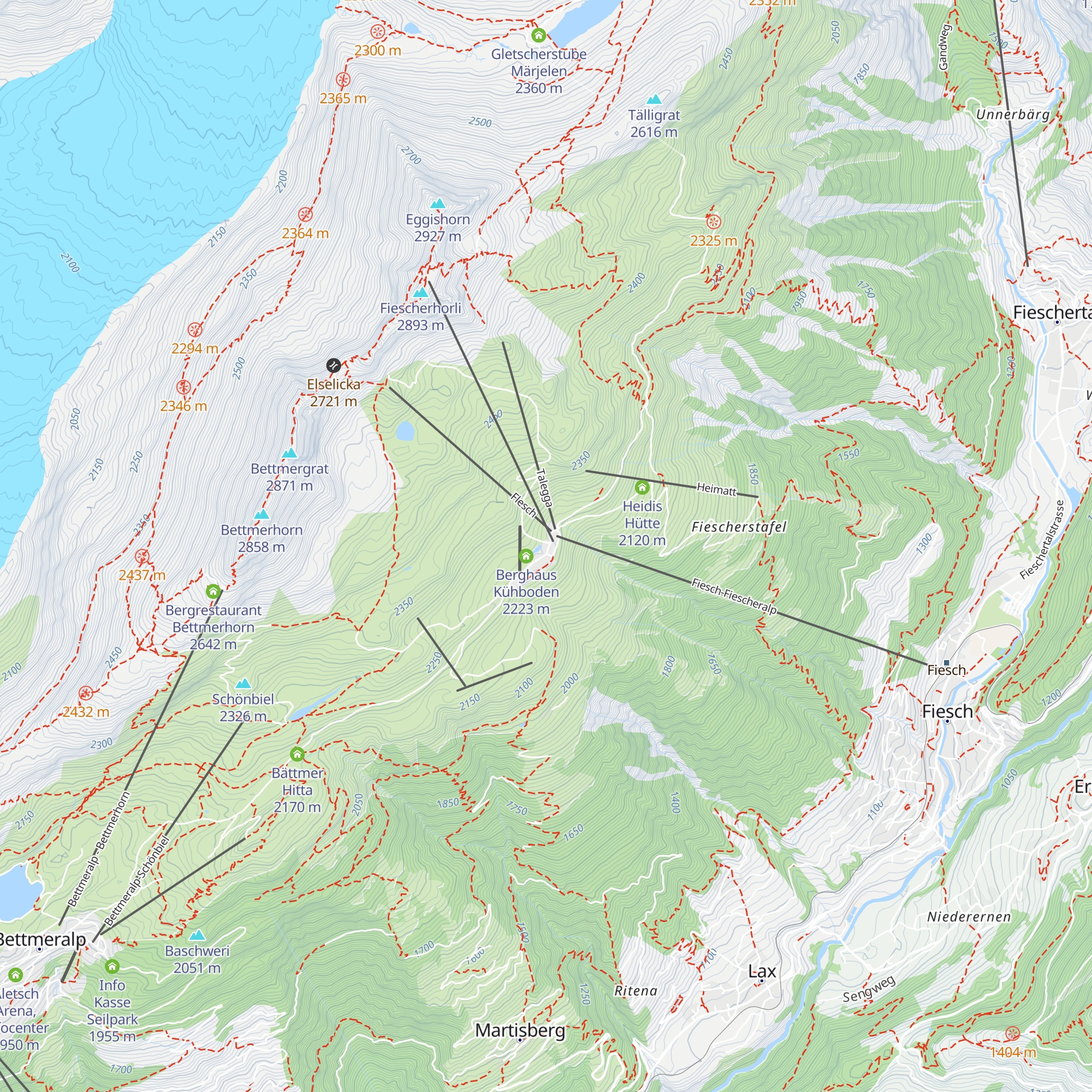 Alpina map