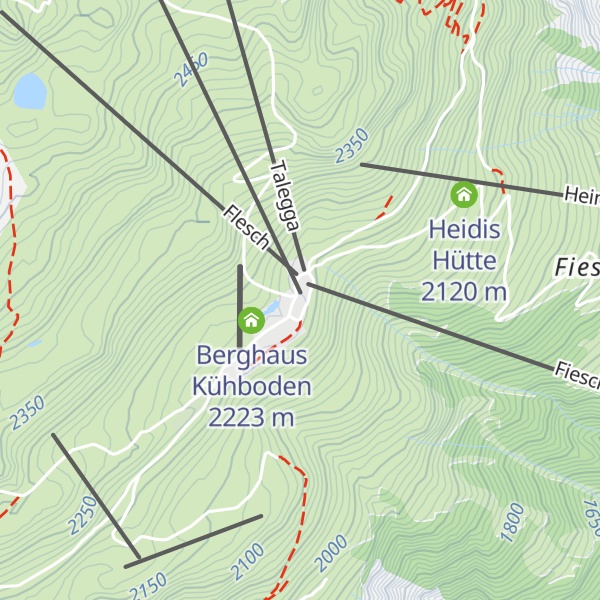 Map of Alpenlodge Kühboden
