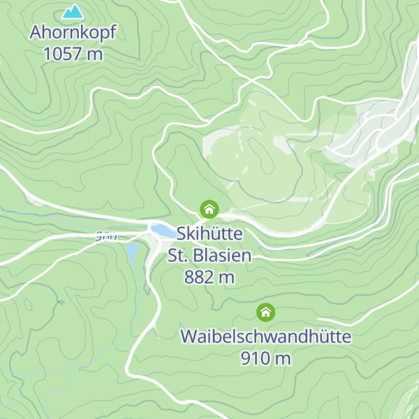 Map of Skihütte St. Blasien