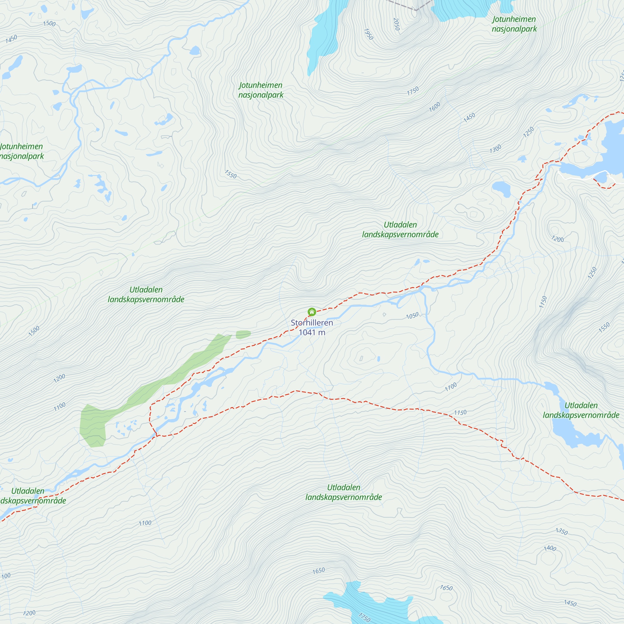 Storhilleren map