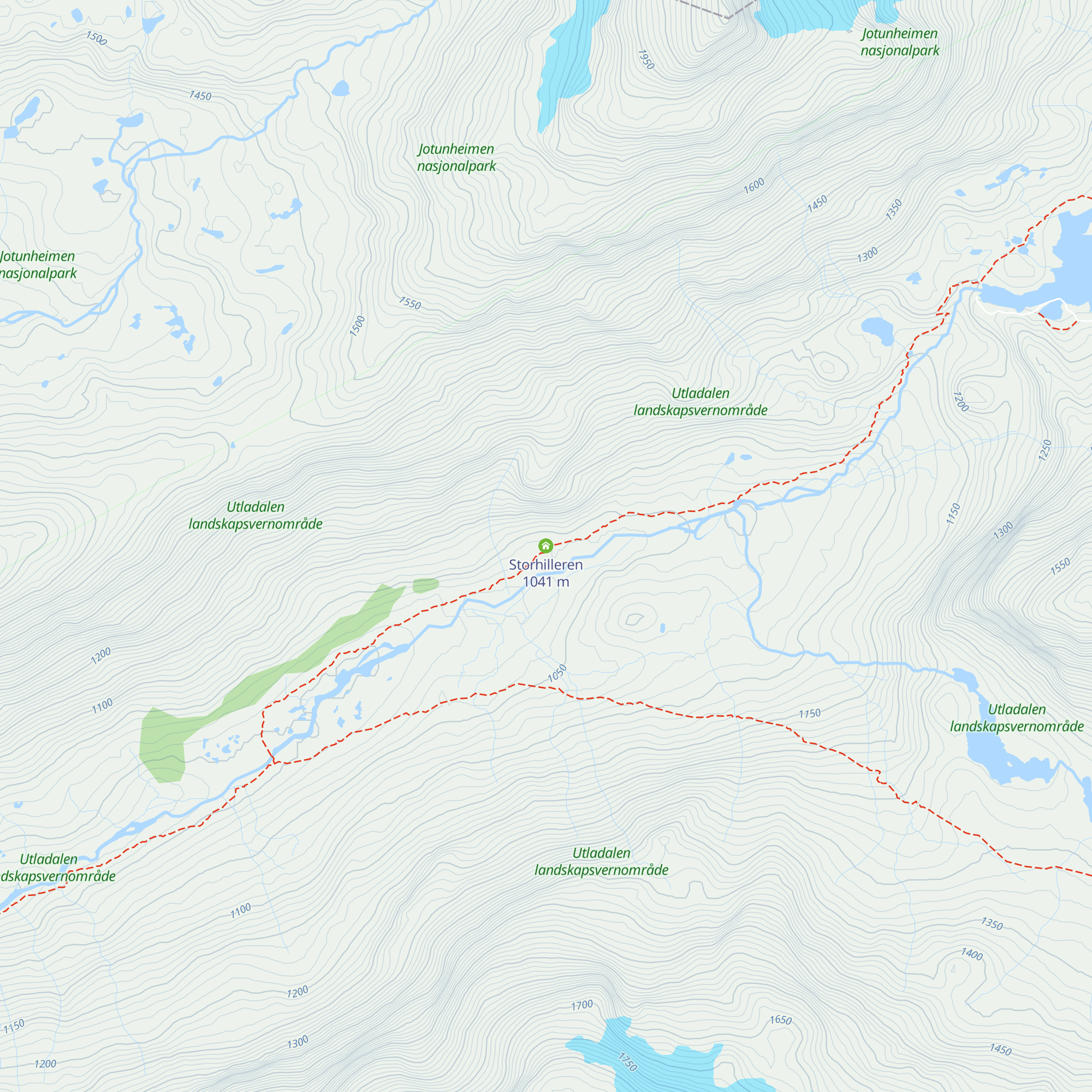 Storhilleren map