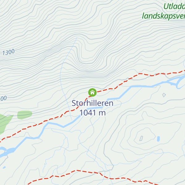 Map of Storhilleren