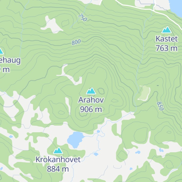 Map of Arahov