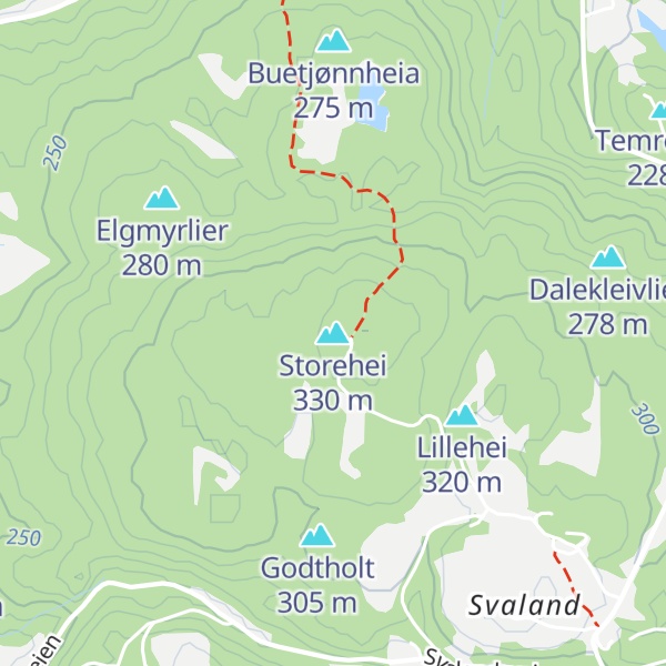 Map of Storehei